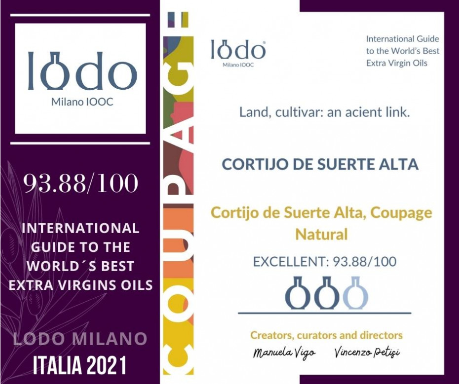 Coupage Natural 93,88 / 100 en Lodo Milano IOOC 2021